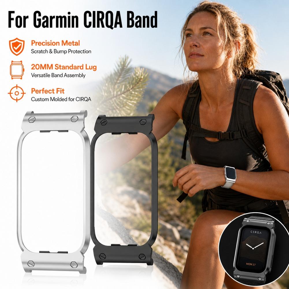 Metal Bumper Aluminum Frame Case - Garmin CIRQA용 금속 범퍼 케이스, 고급