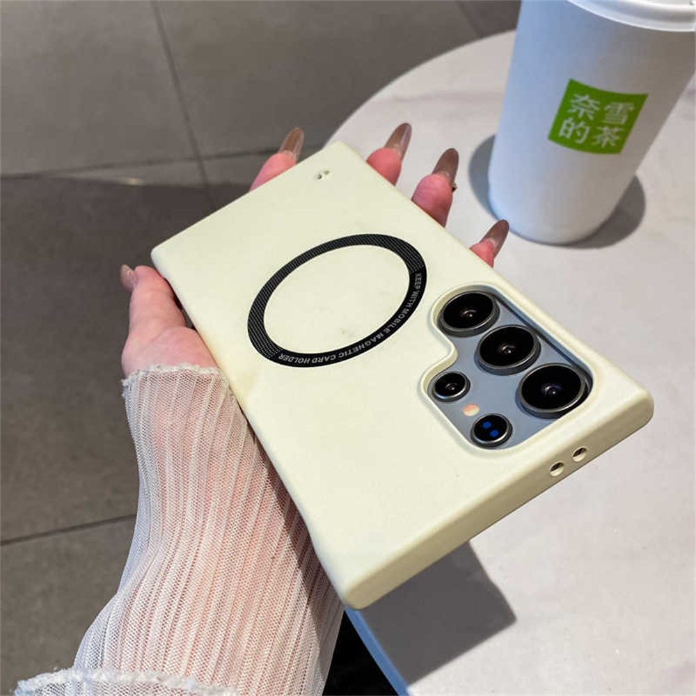 럭셔리 마그세이프 얇은 PC 무광 프레임리스 폰 케이스 - Ultra Thin Frameless Phone Cover 리뷰 및 가격