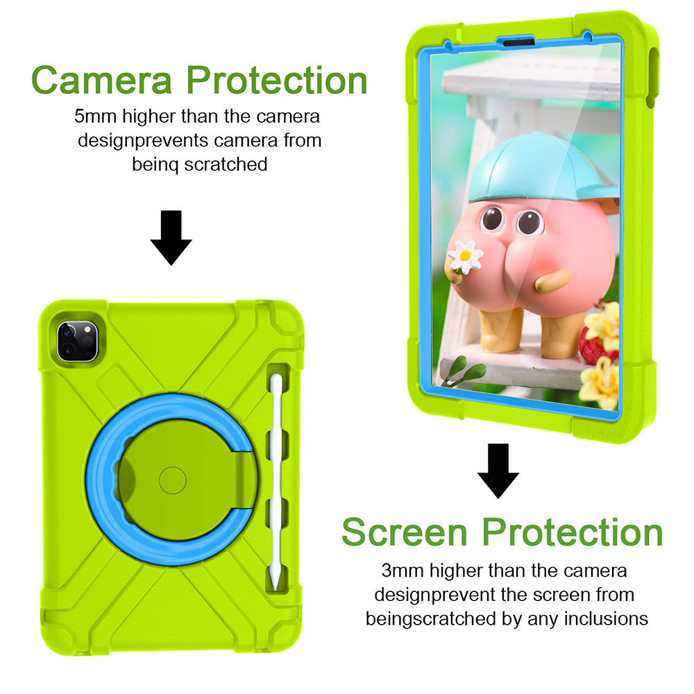 360 °   애플 아이패드 11세대, 10세대, 프로 - Heavy Duty 360 Full Body Protective Case 리뷰 및 가격