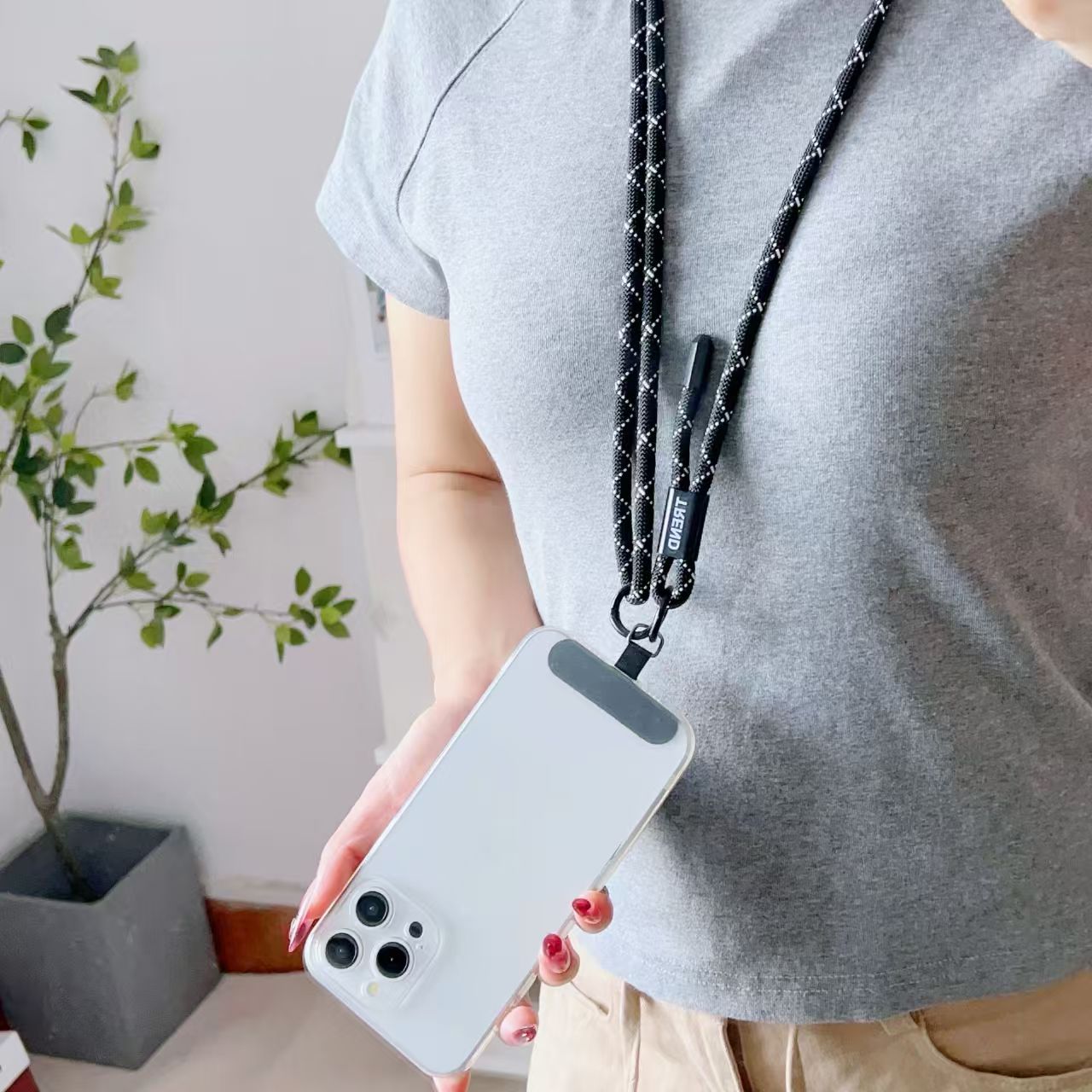 조절 가능한 패션 분실 방지 폰 랜야드 120CM 크로 - Crossbody Lanyard Neck Strap Case 리뷰 및 가격